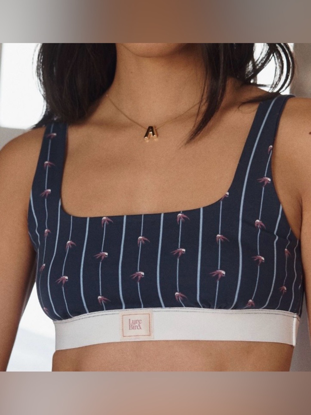 ANTHROPOLOGIE LyreBird Cotton Cloud Bra